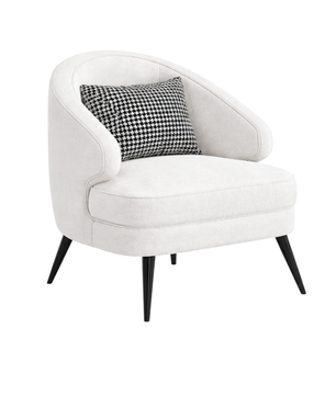Alison Curve Accent Chair