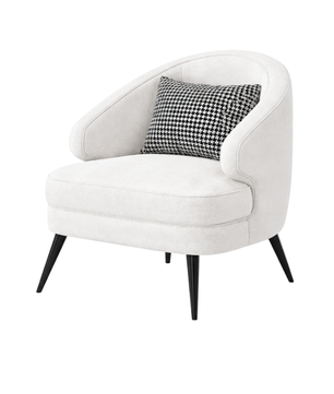 Alison Curve Accent Chair