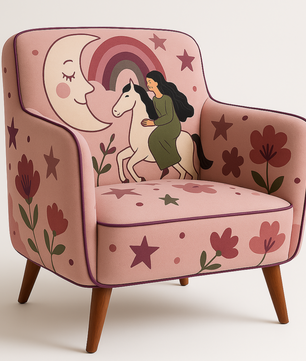 Velvet Lounge Chair