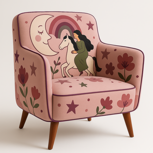 Velvet Lounge Chair