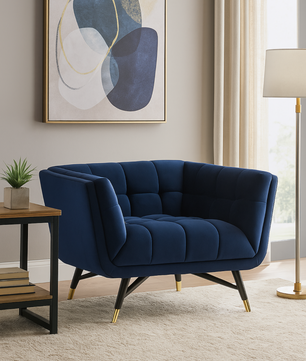 Lisa Regal Velvet Armchair