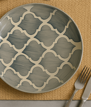 Elegant Ceramic Serving Plate