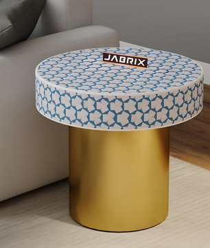 Inlay Round Side Table- Targua