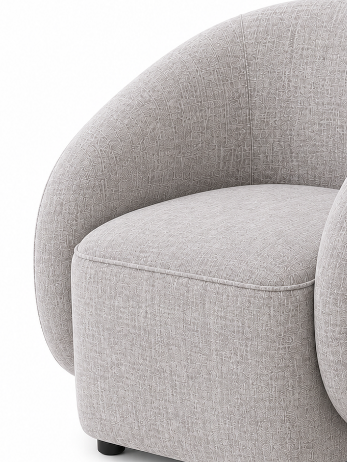 Luna Curve Accent Chair