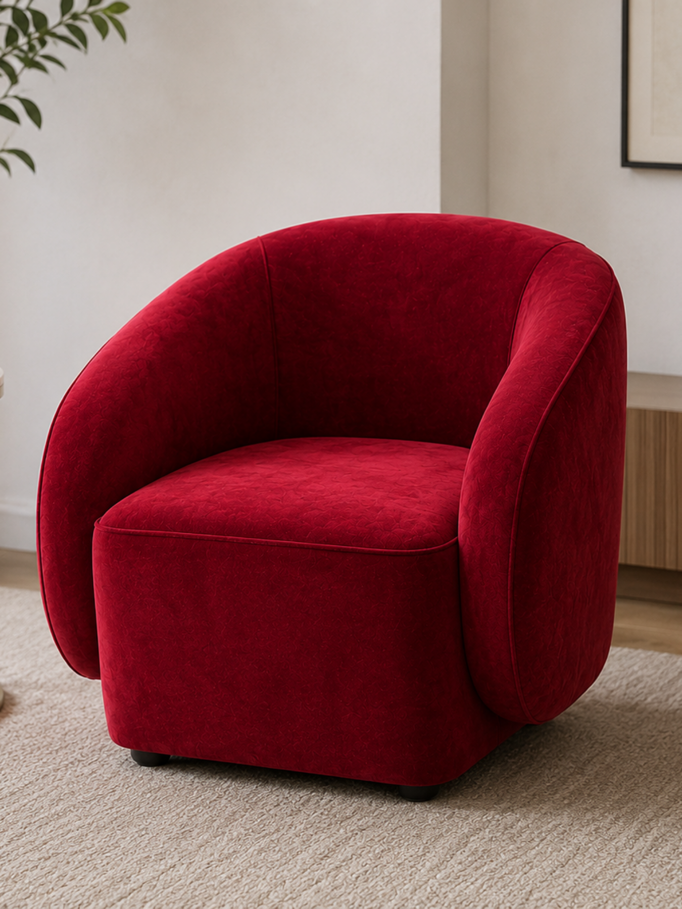 Luna Curve Accent Chair