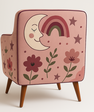 Velvet Lounge Chair