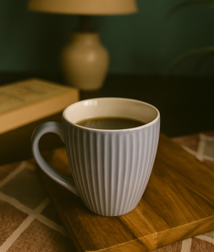 Brown Ceramic Coffee Mug – 350ML