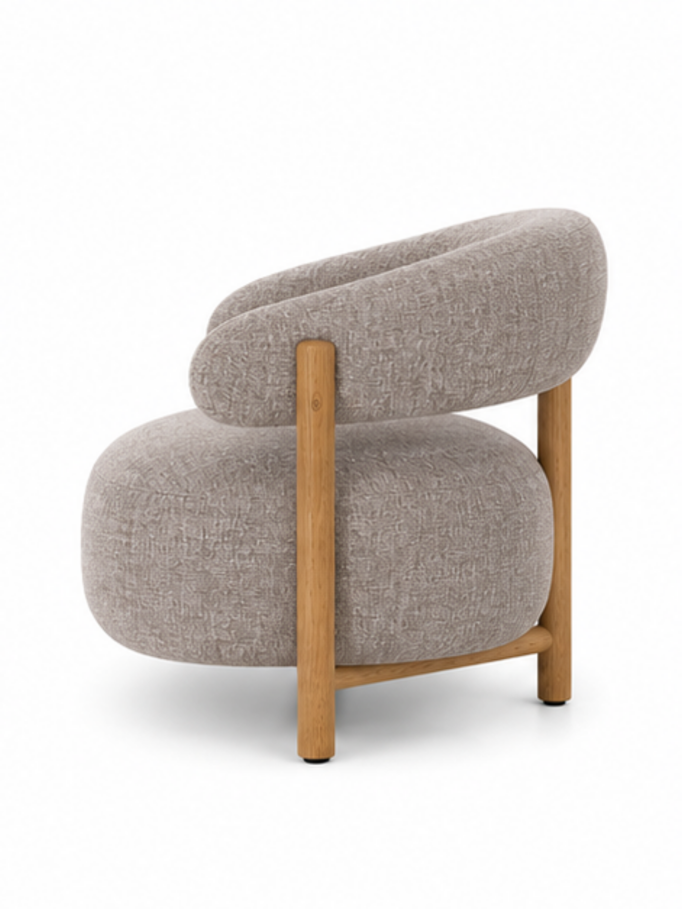 Luzia Curved Accent Chair