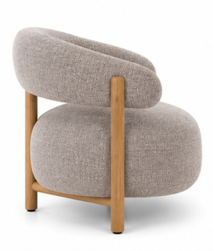 Luzia Curved Accent Chair