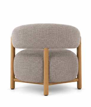 Luzia Curved Accent Chair