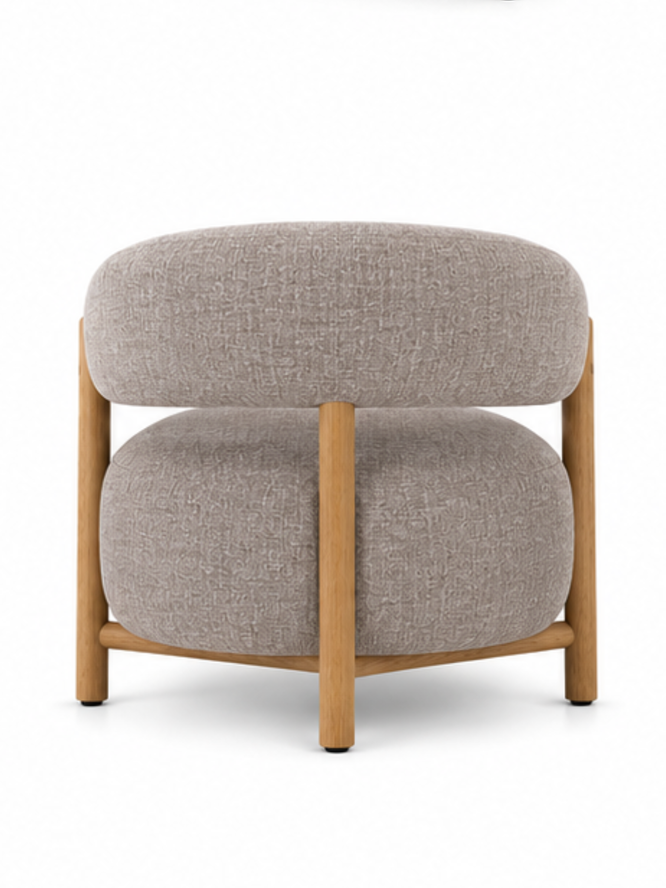 Luzia Curved Accent Chair