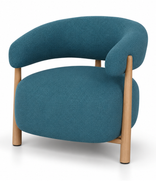 Luzia Curved Accent Chair