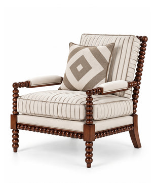 Lorentz Teak Wood Accent chairs in Multicolour