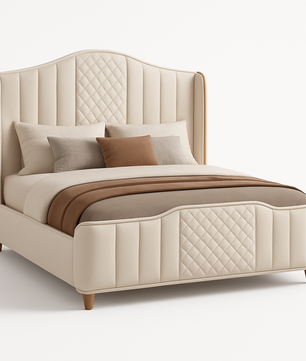 Copenhagen Cloud Bed in Boucle