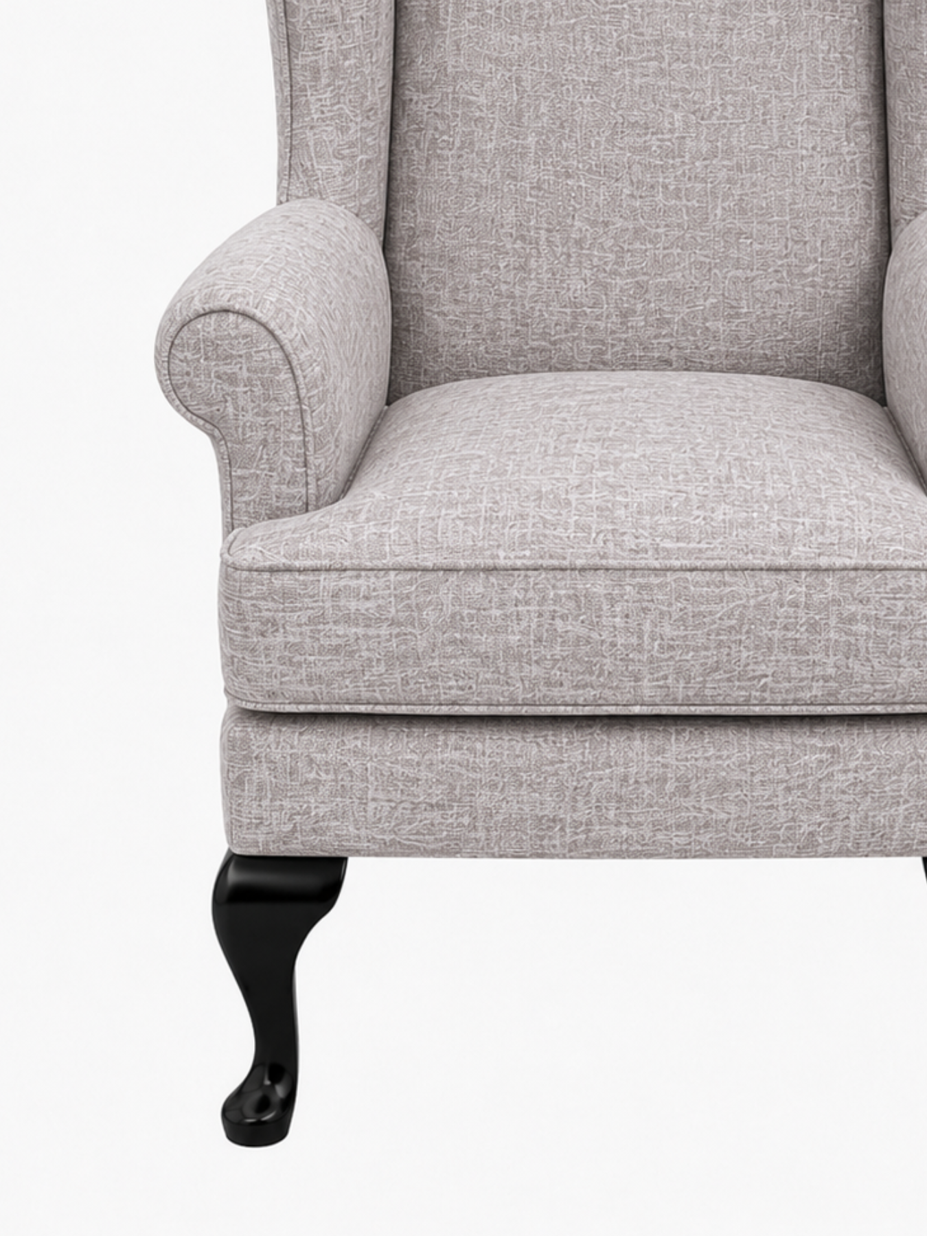 Elloria Wing Chair – Premium Teak Wood