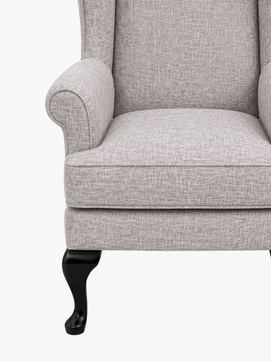 Elloria Wing Chair – Premium Teak Wood