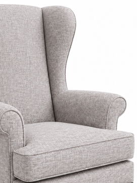 Elloria Wing Chair – Premium Teak Wood