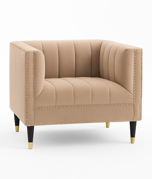 Lisa Regal Velvet Armchair