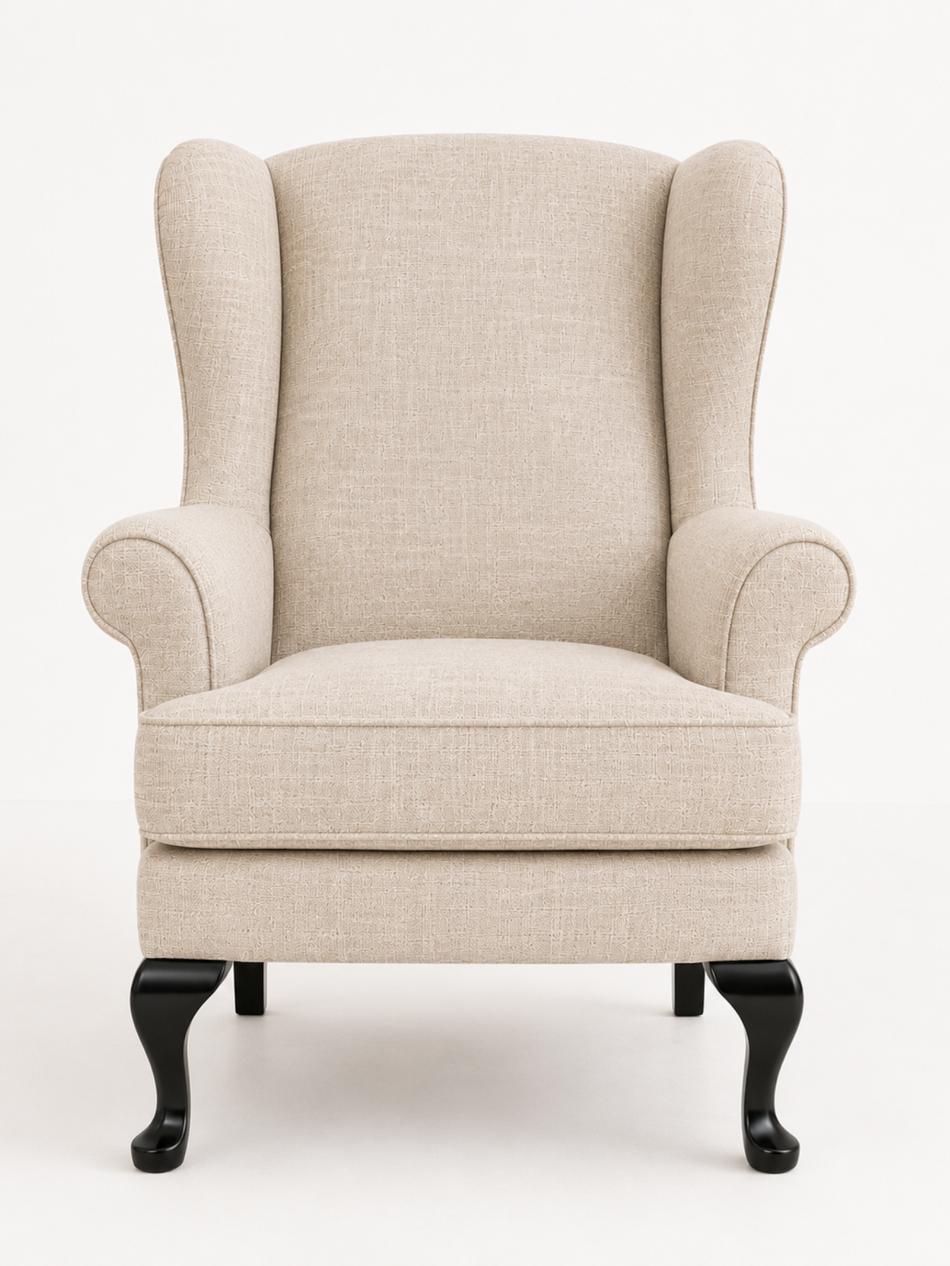 Arlina Wing Chair – Premium Teak Wood
