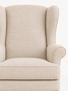 Arlina Wing Chair – Premium Teak Wood