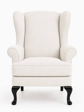 Elvara Wing Chair – Premium Teak Wood