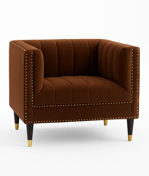 Lisa Regal Velvet Armchair
