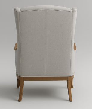 Premium Wingback Lounge Chair with Modern Velvet Fabric with Cushion