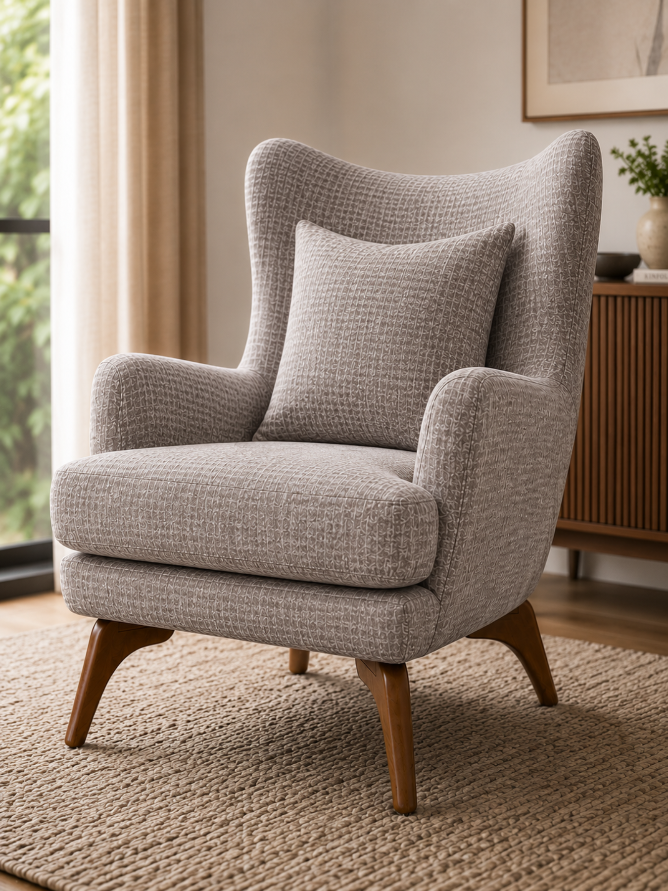 Wingback Accent Chai