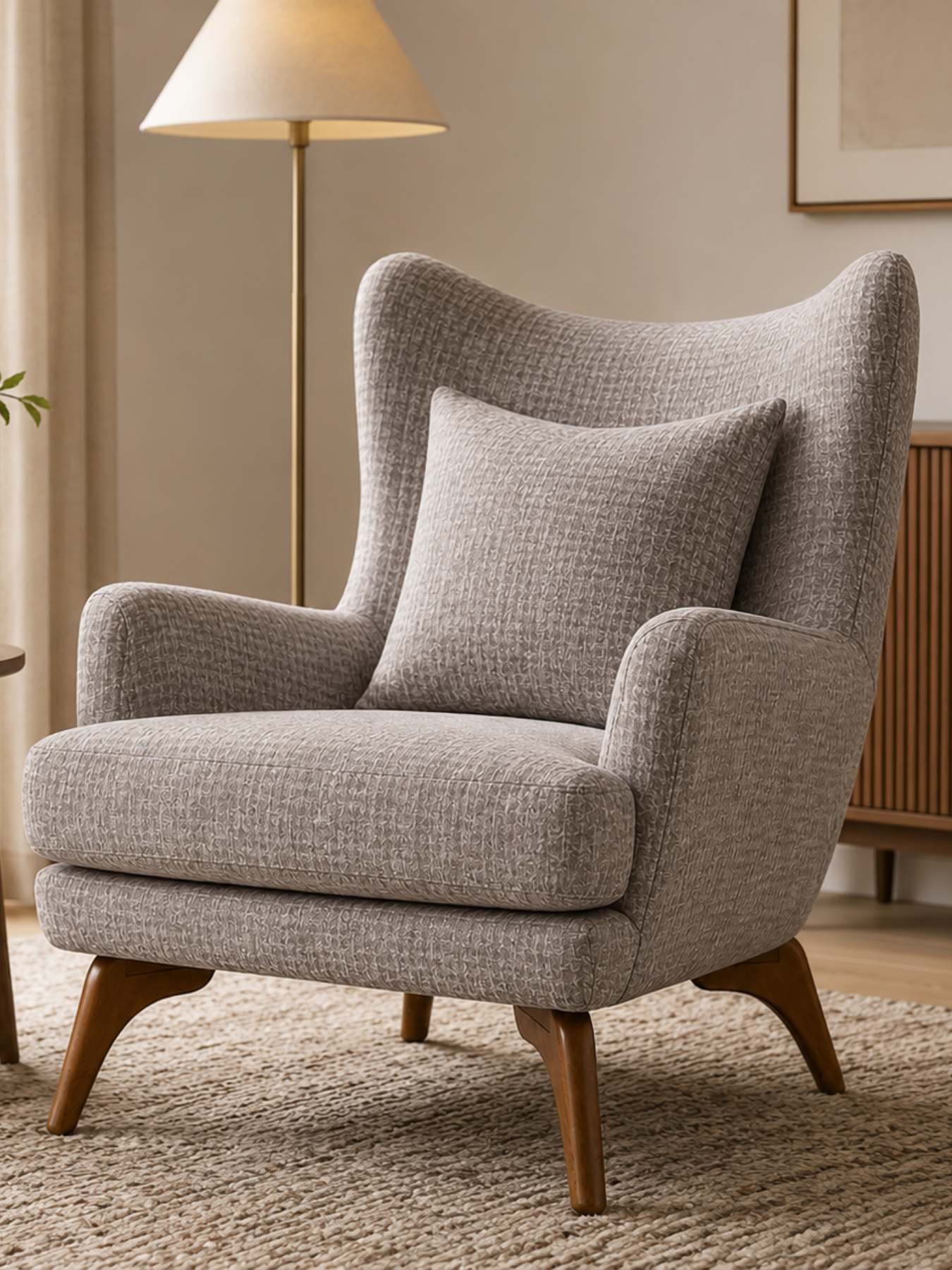 Wingback Accent Chai
