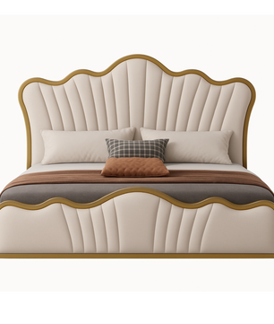 Copenhagen Cloud Bed in Boucle