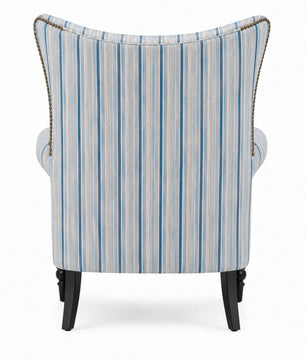 Skyline Stripe Wing Chair