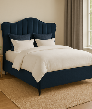Royal luxury Italian Carved Wooden beds