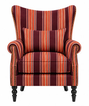Eterna Crimson Heritage Wing Chair
