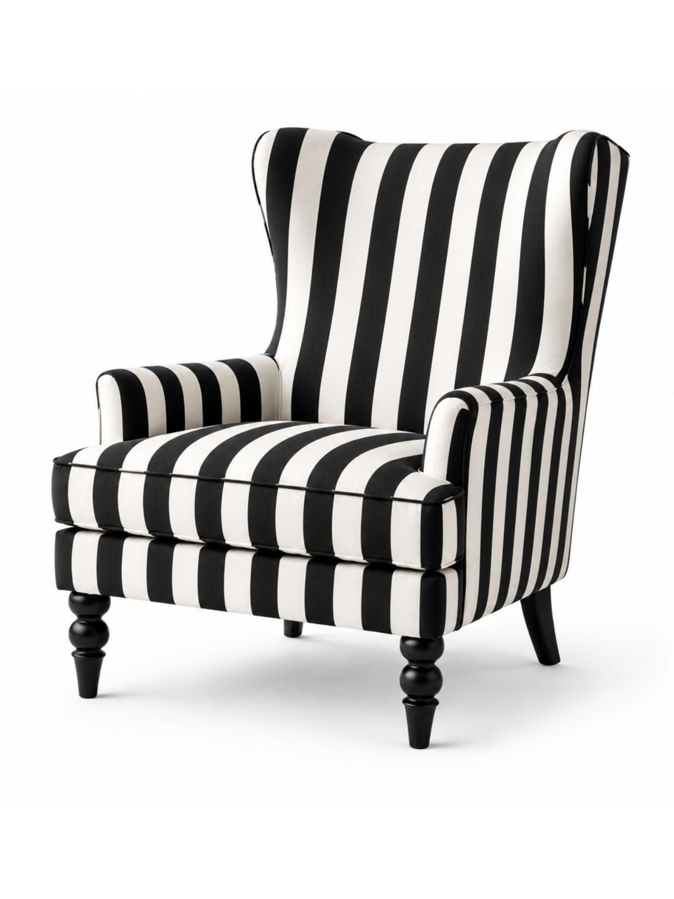 Evoria Regal Stripe Wing Chair