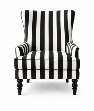 Evoria Regal Stripe Wing Chair