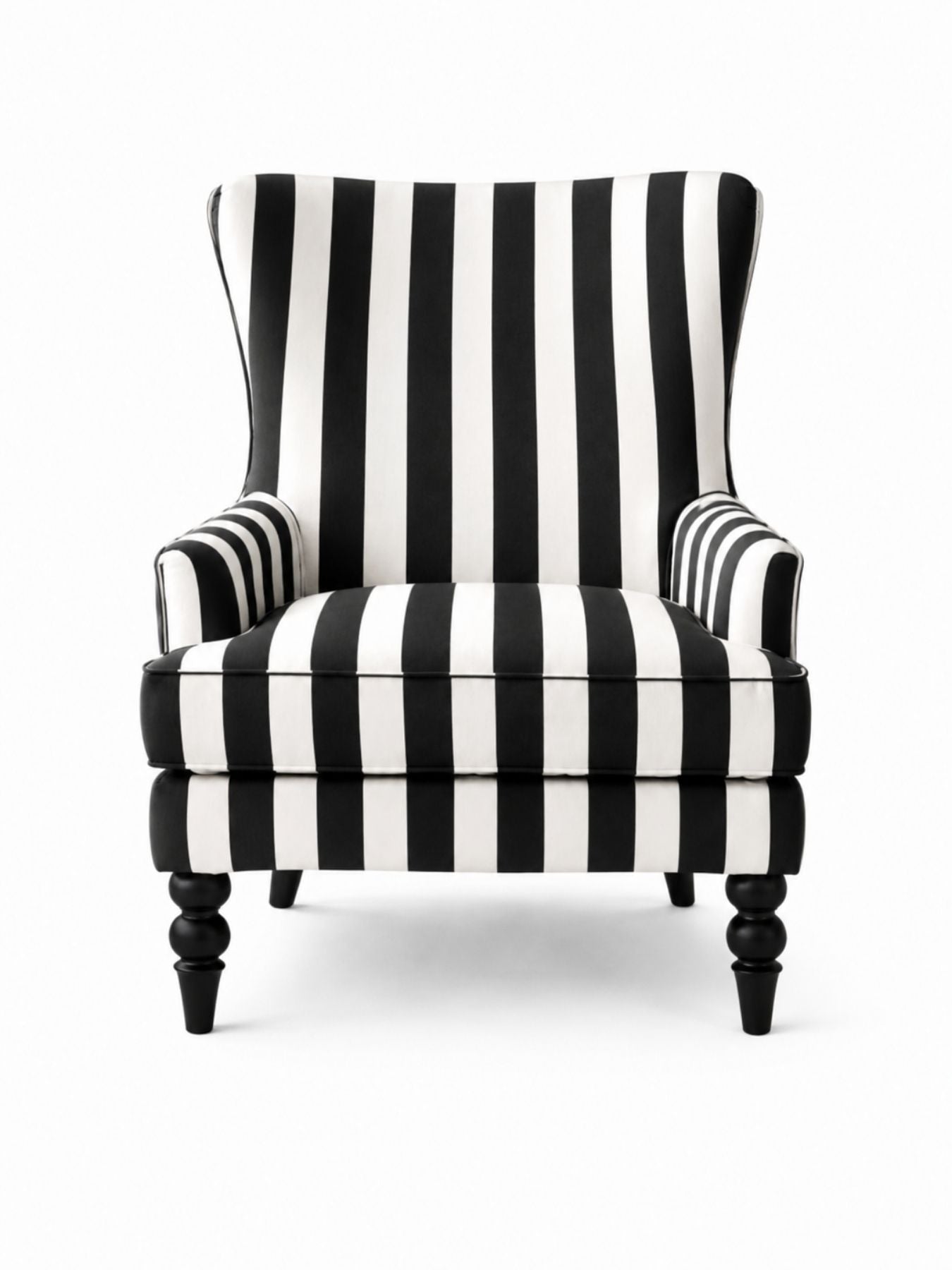 Evoria Regal Stripe Wing Chair
