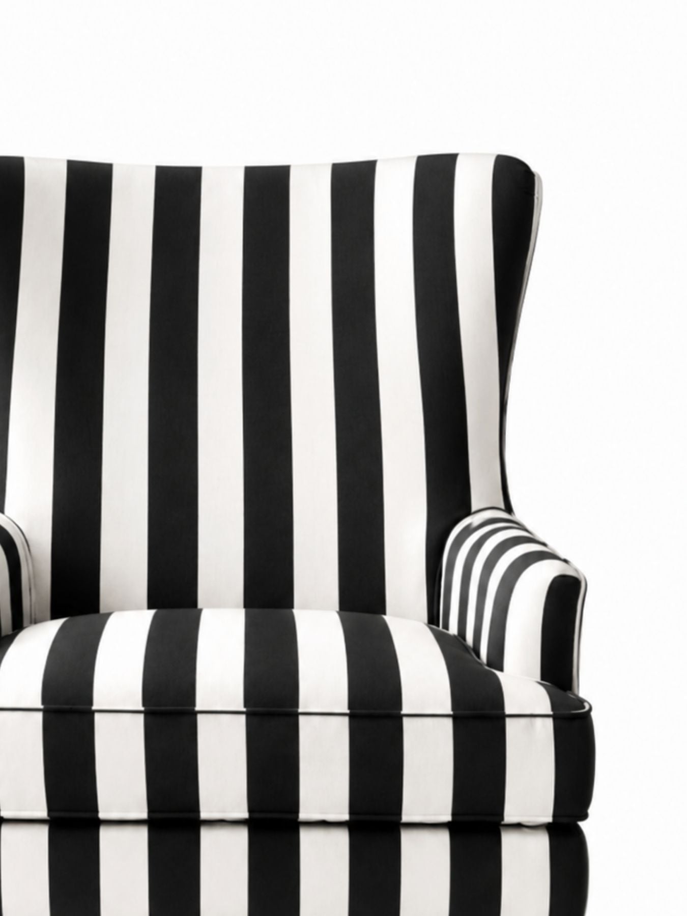 Evoria Regal Stripe Wing Chair