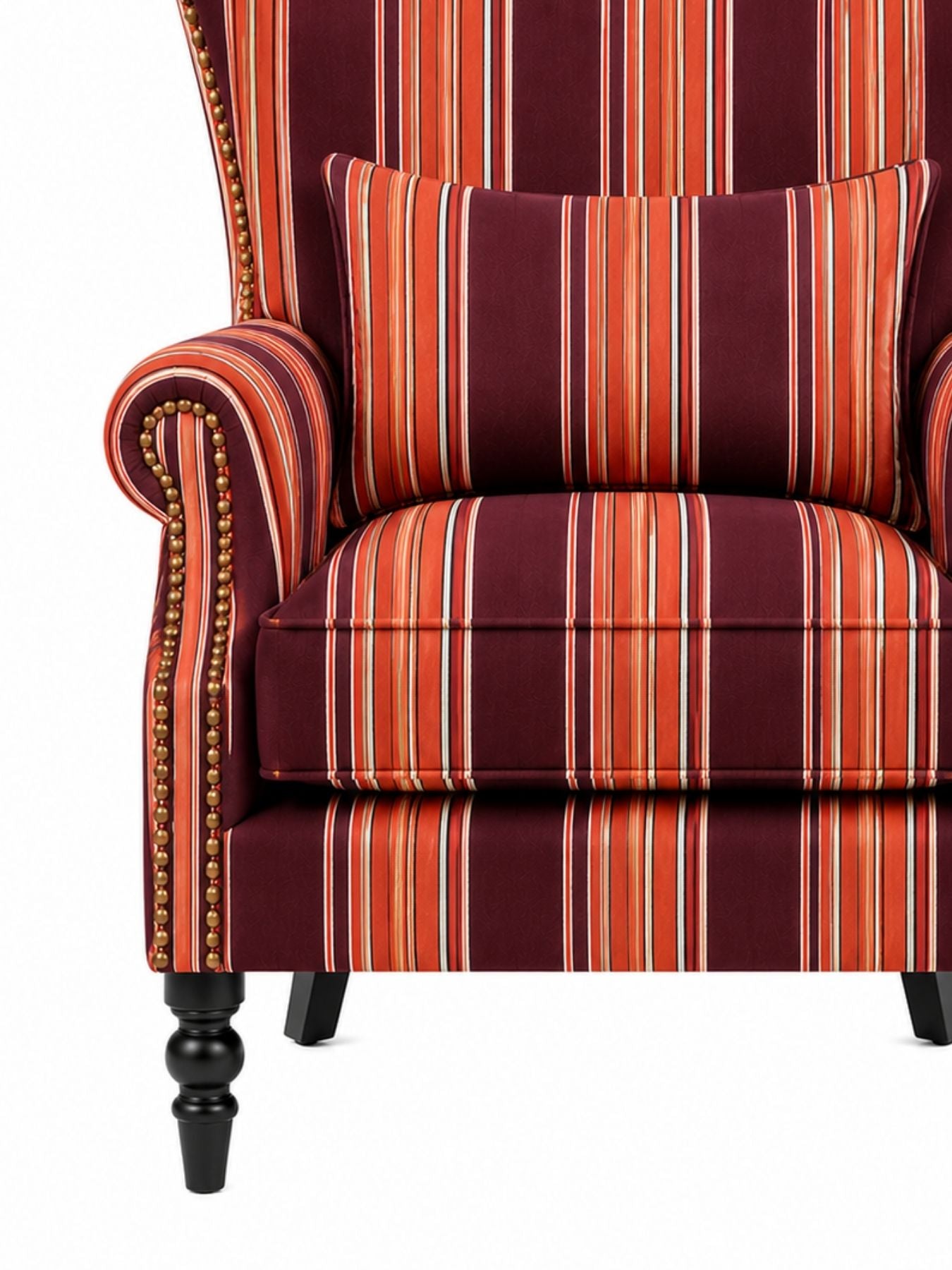 Eterna Crimson Heritage Wing Chair