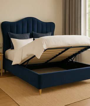 Royal luxury Italian Carved Wooden beds