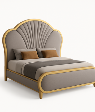 Copenhagen Cloud Bed in Boucle