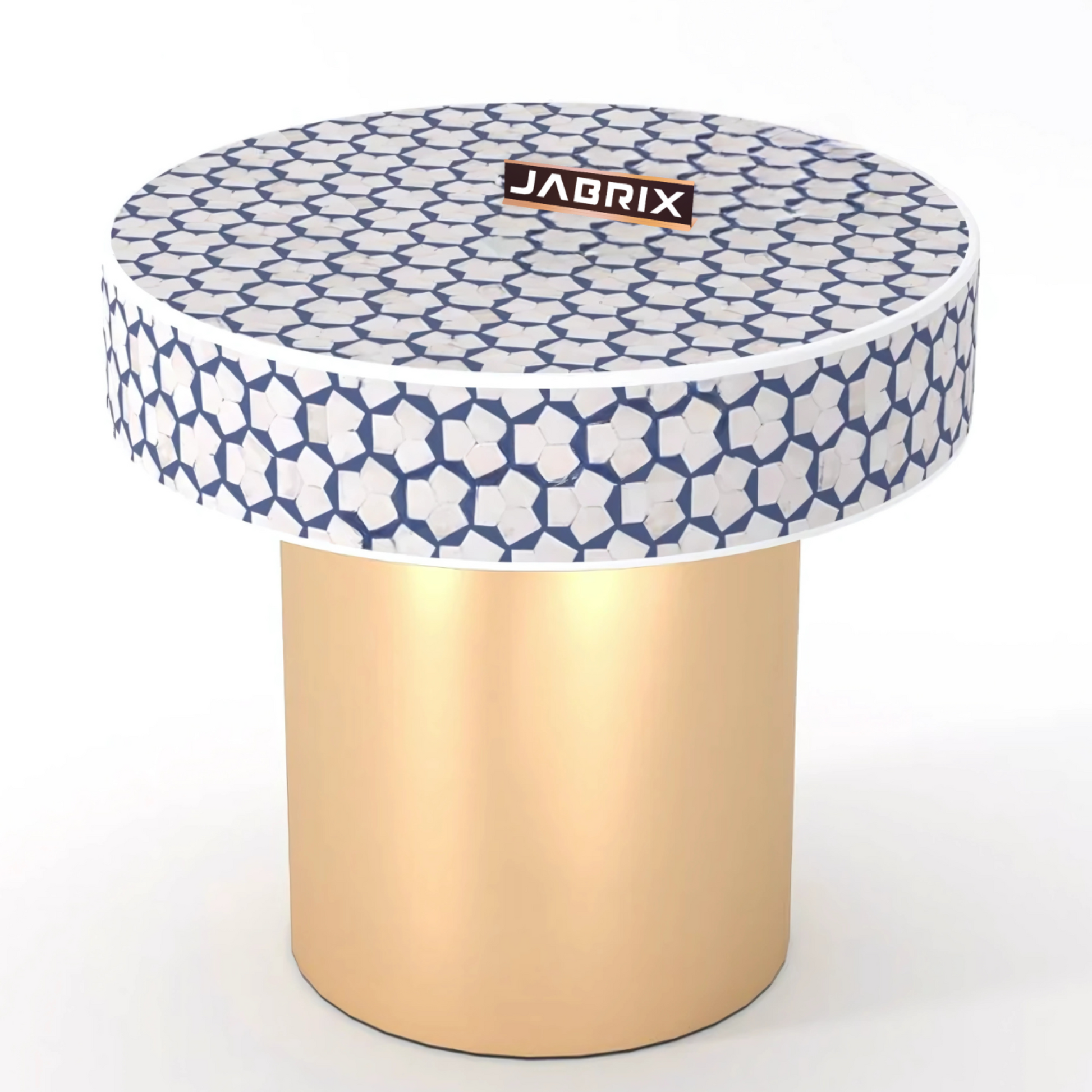 Inlay Round Side Table- Targua