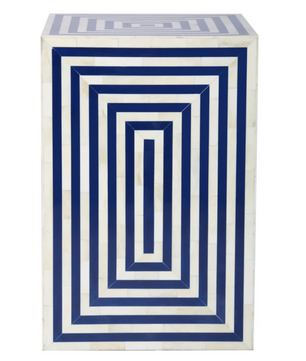 Inlay Rectangular Bedside Table