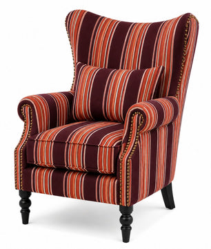 Eterna Crimson Heritage Wing Chair