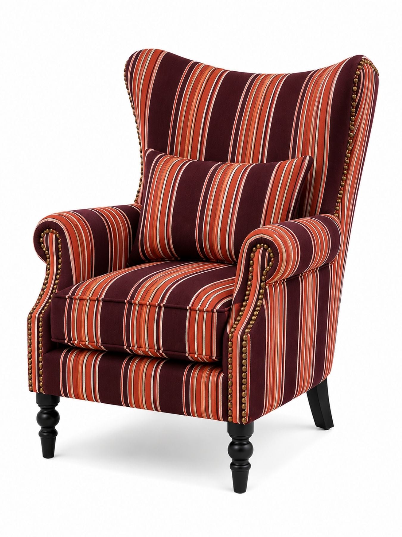 Eterna Crimson Heritage Wing Chair