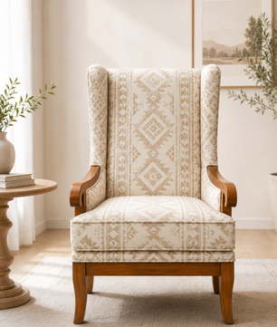 Venetia Wingback Chair with Cushion
