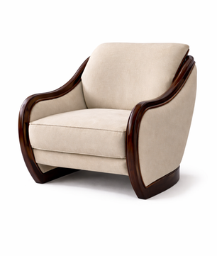 Zenis Minimal Comfort Accent Chair