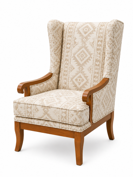 Venetia Wingback Chair with Cushion