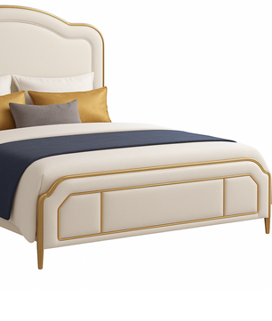 Copenhagen Cloud Bed in Boucle