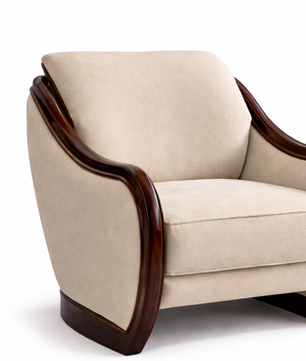 Zenis Minimal Comfort Accent Chair