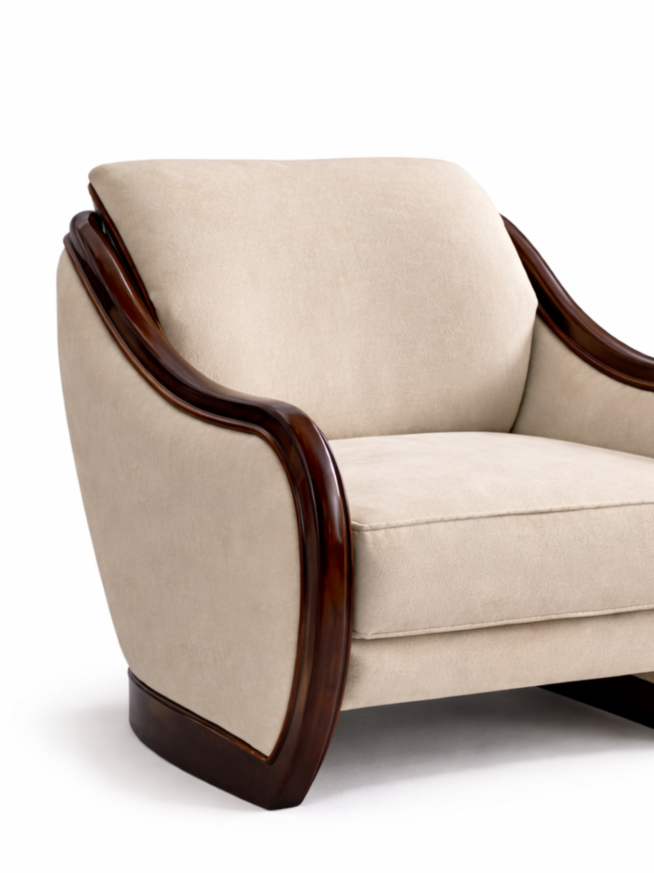 Zenis Minimal Comfort Accent Chair